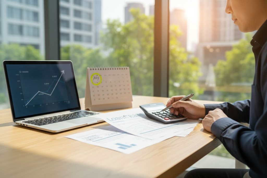 Faut-il profiter de la période estivale pour emprunter avant une hausse des taux ?